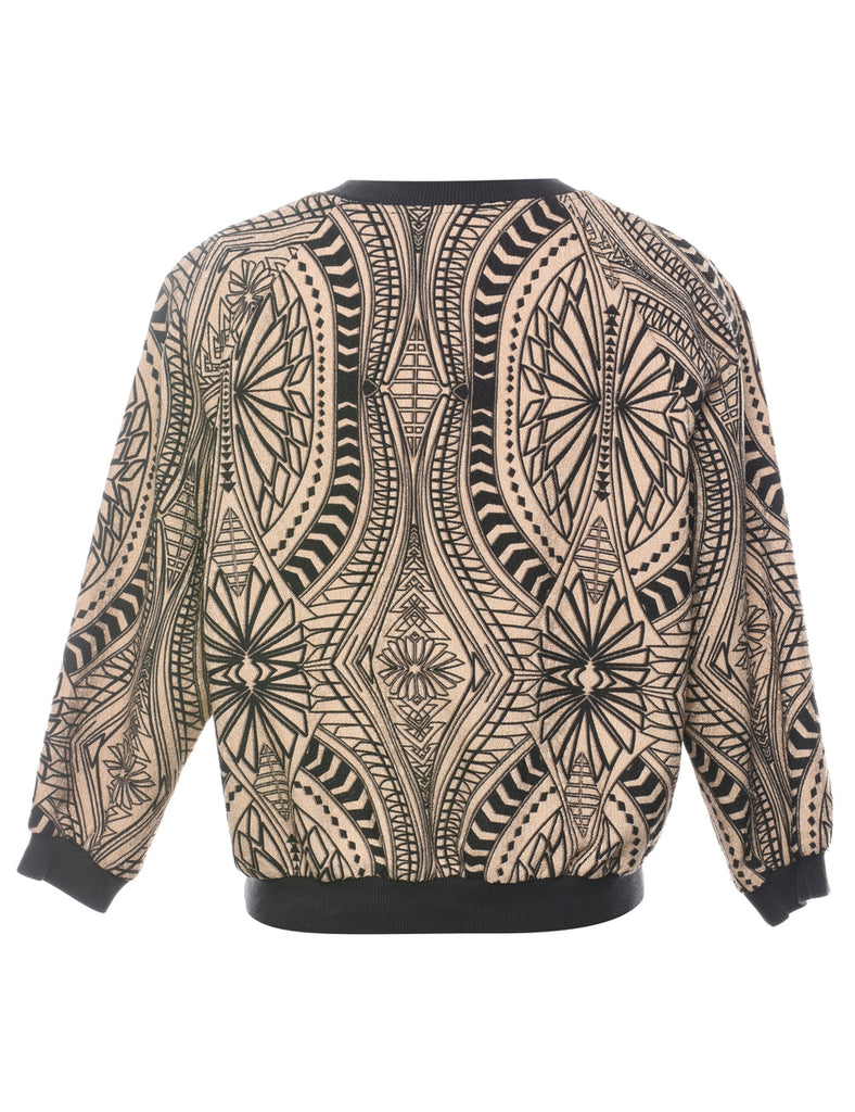 Light Brown Bomber Jacket - L