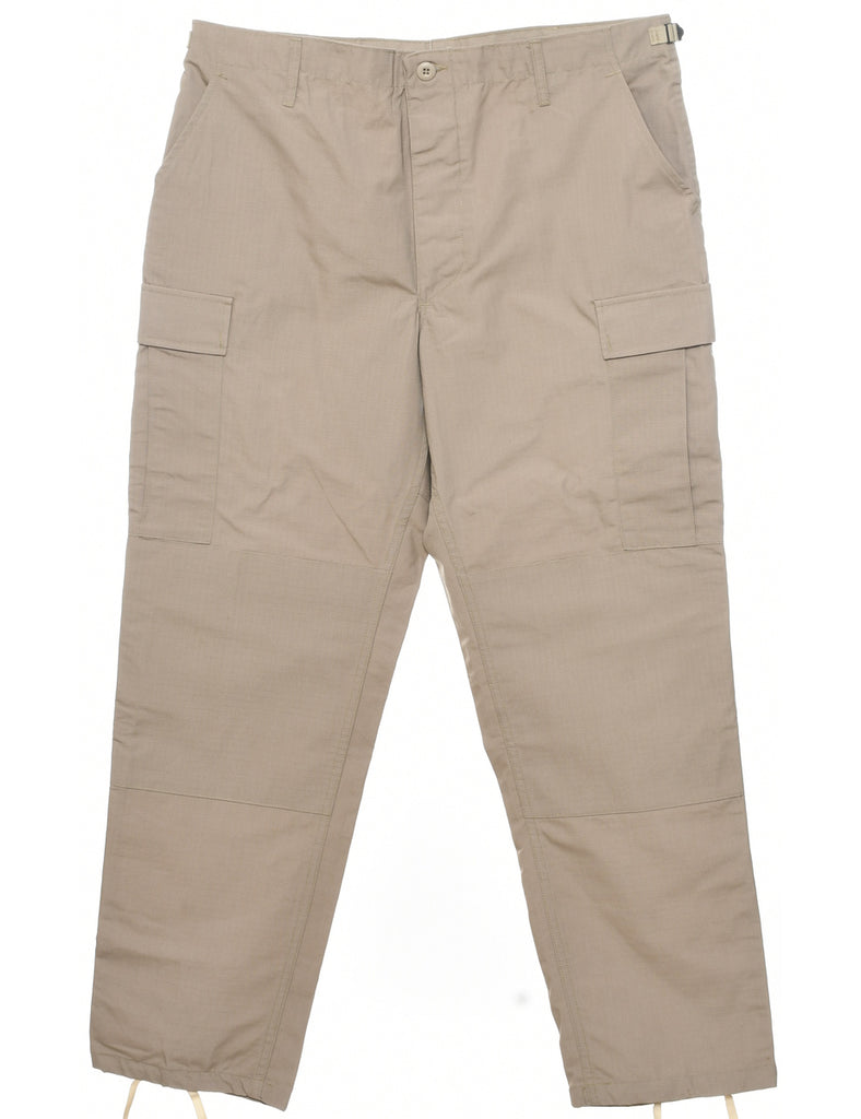 Light Brown Cargo Trousers - W38 L32