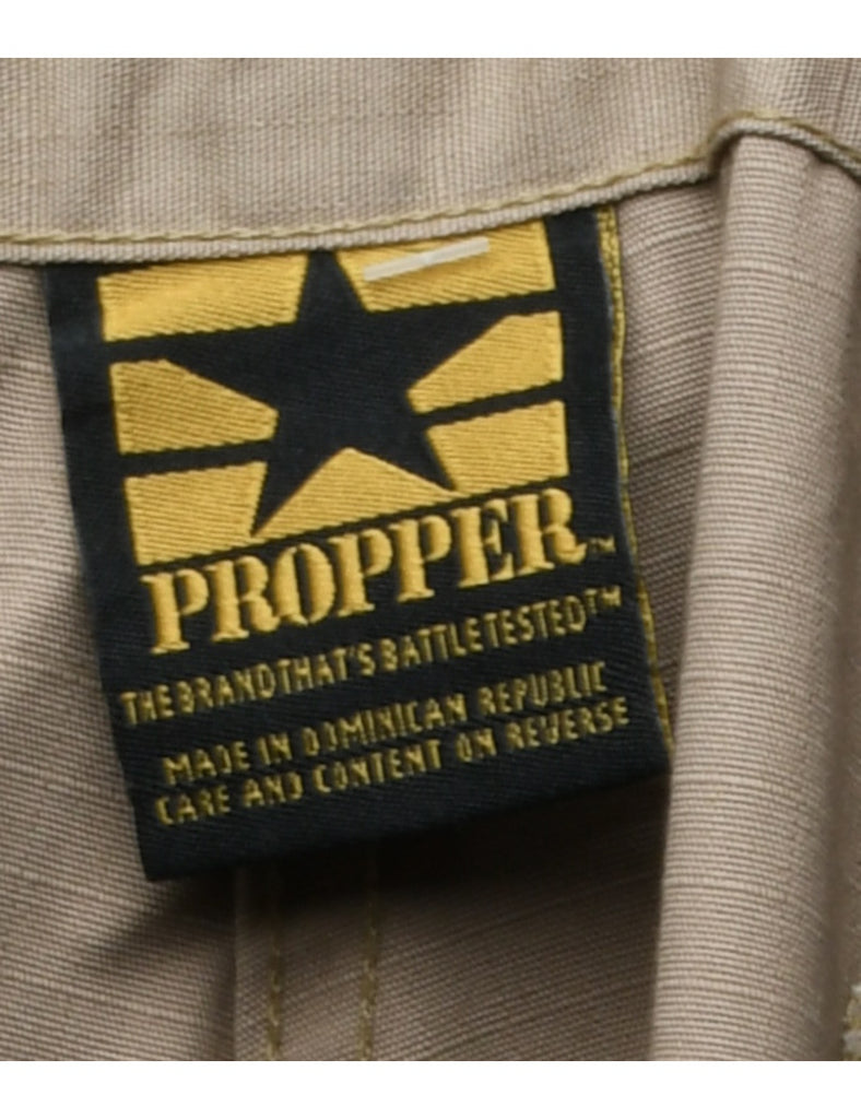 Light Brown Cargo Trousers - W38 L32