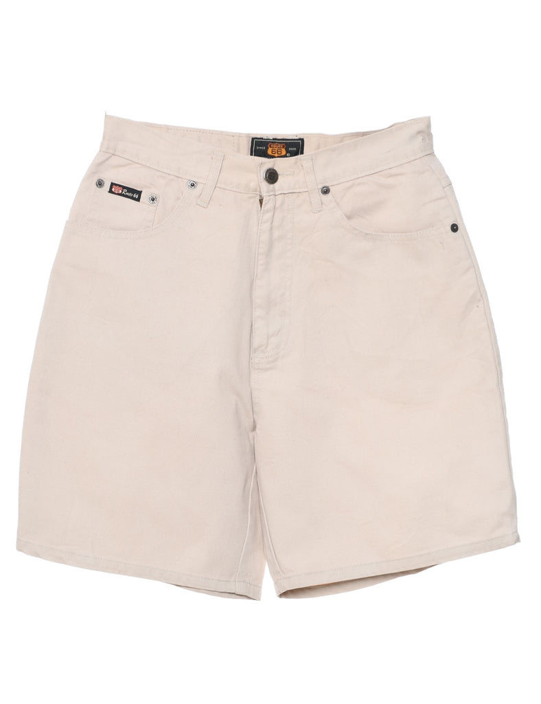 Light Brown Denim Shorts - W26 L7