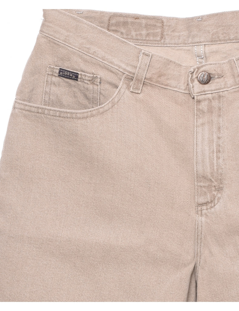 Light Brown Denim Shorts - W34 L5