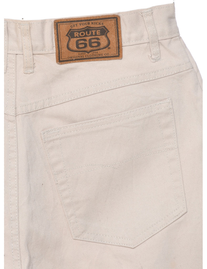 Light Brown Denim Shorts - W26 L7