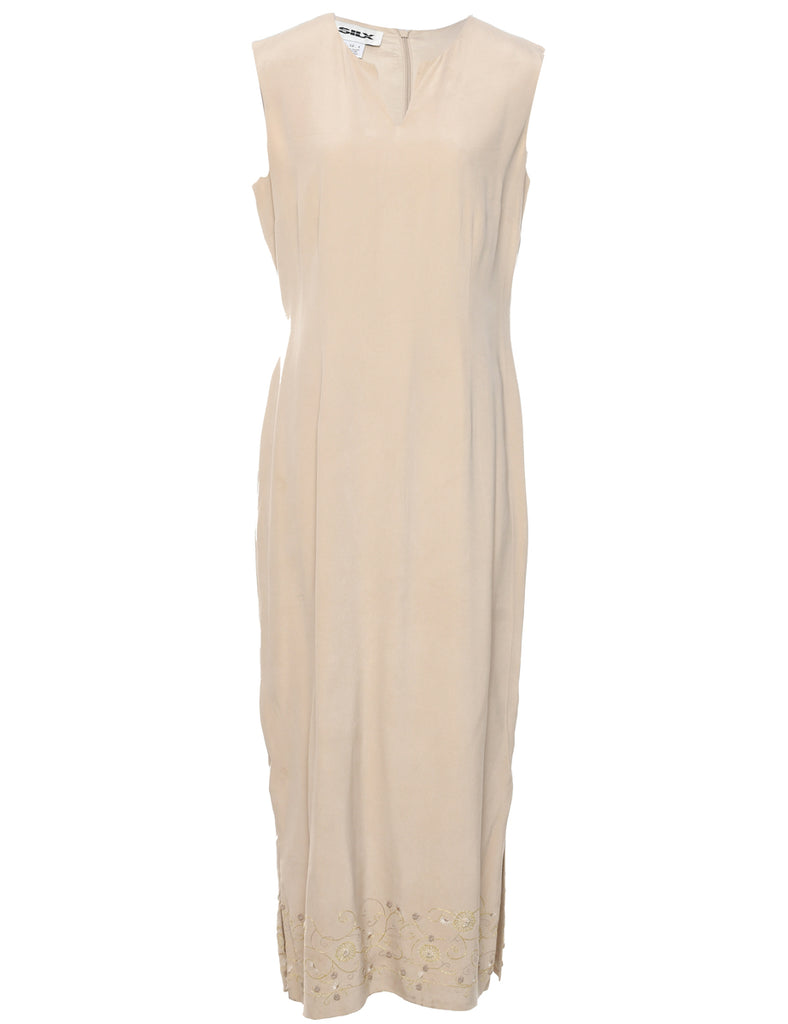 Light Brown Dress - L