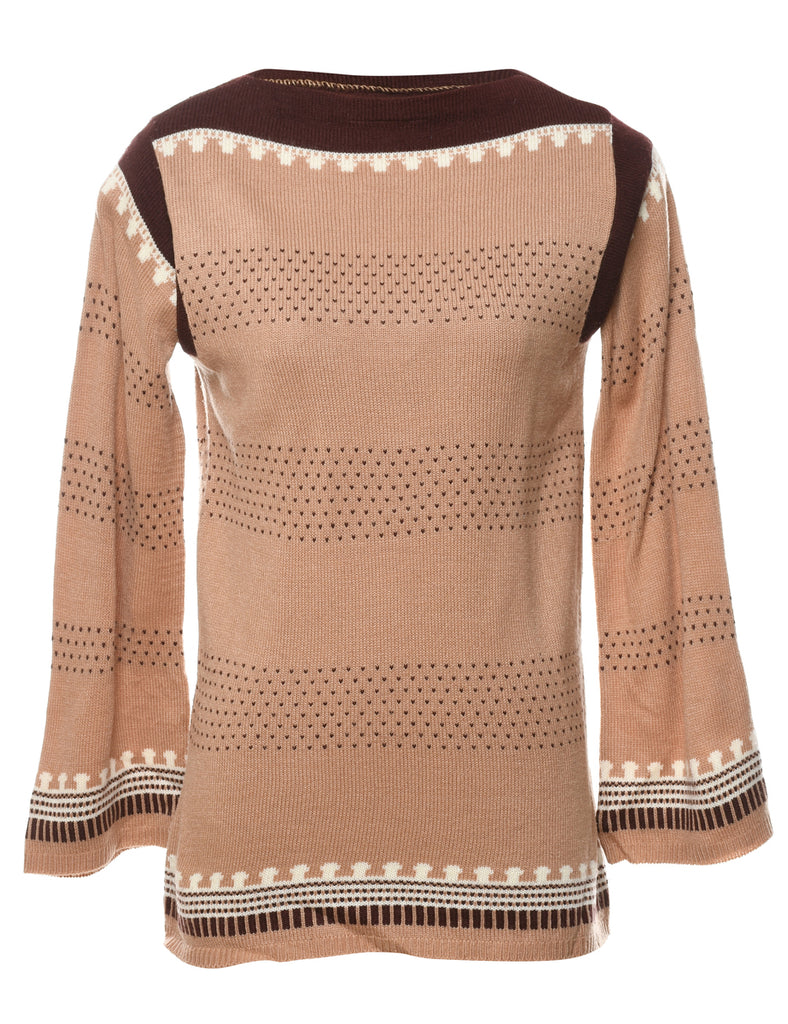 Light Brown Jumper - M