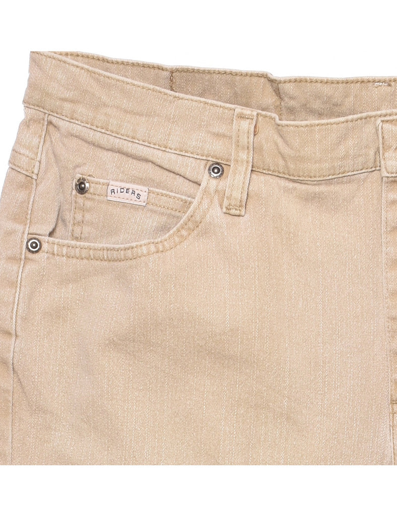 Light Brown Tapered Jeans - W34 L28