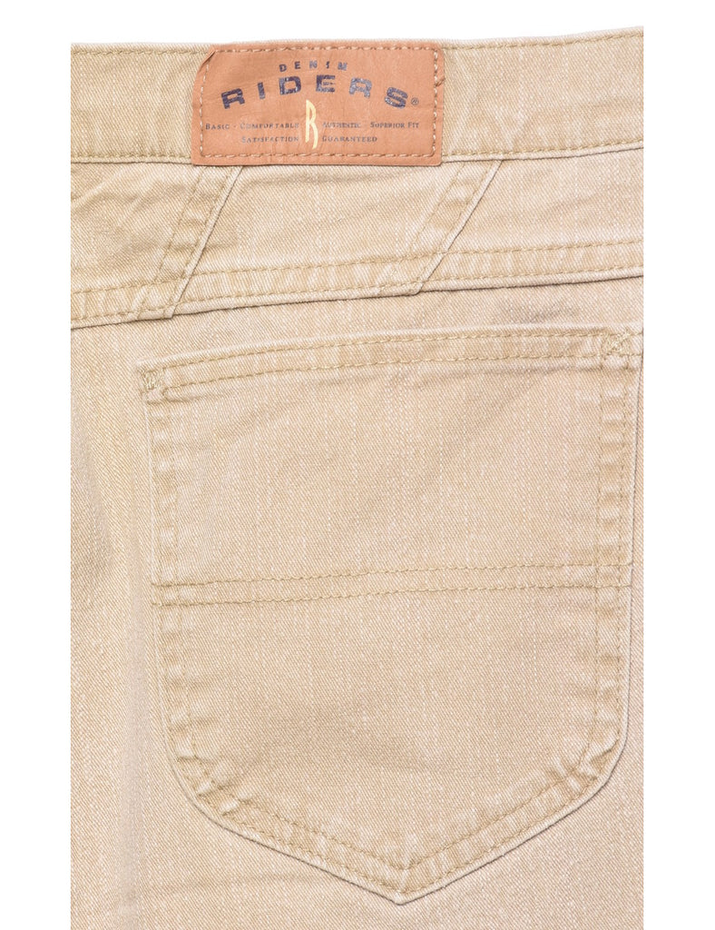 Light Brown Tapered Jeans - W34 L28