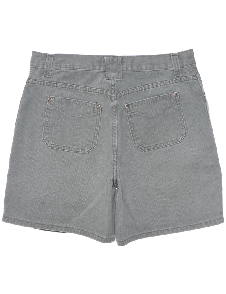 Light Green Denim Shorts - W30 L6