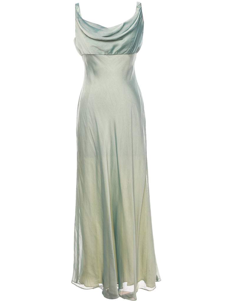 Light Green Evening Dress - L