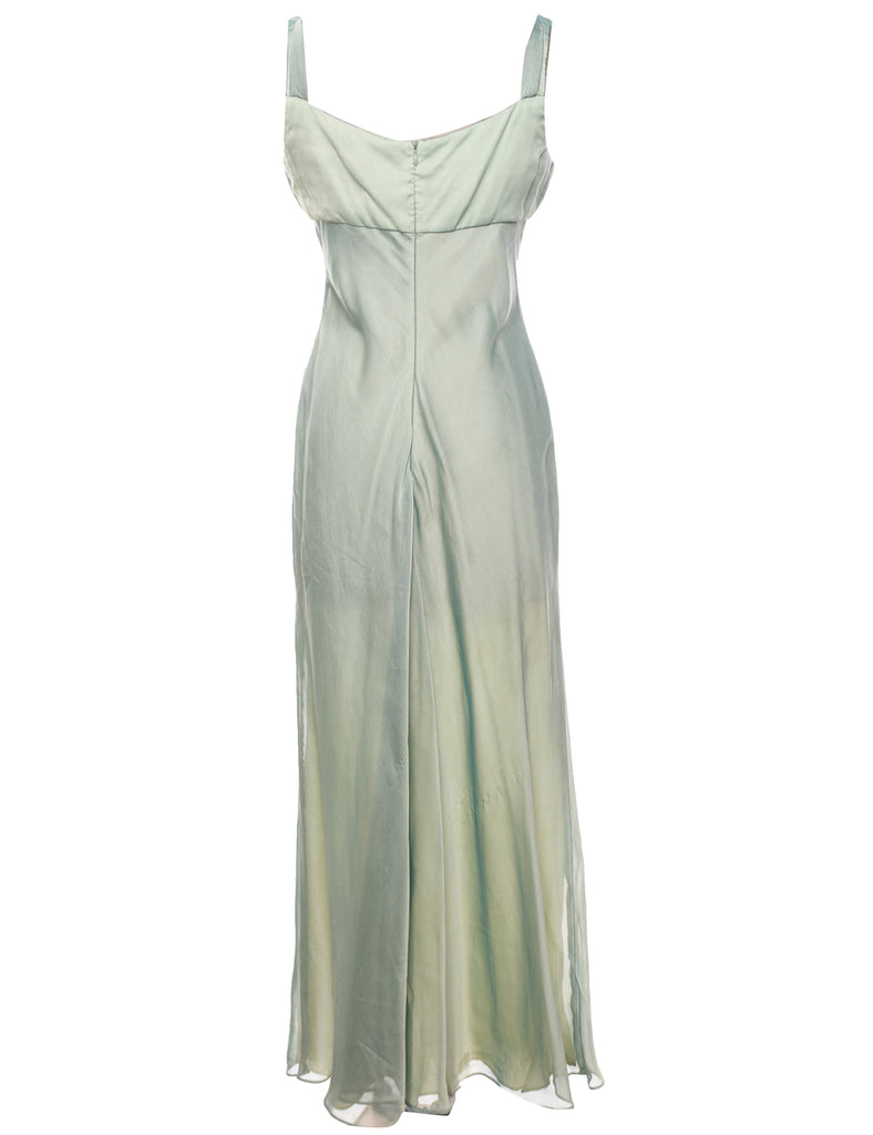 Light Green Evening Dress - L
