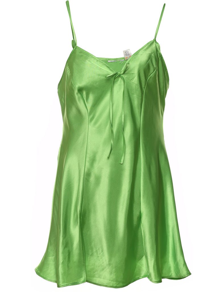 Light Green Strappy Slip Dress - M