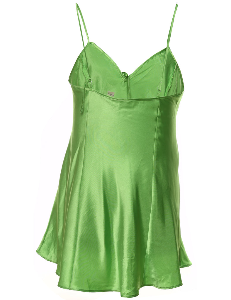 Light Green Strappy Slip Dress - M