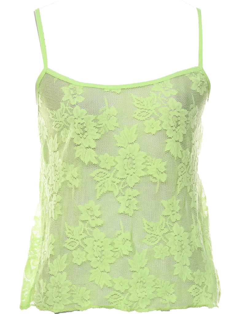 Light Green Y2K Cami Top - XS