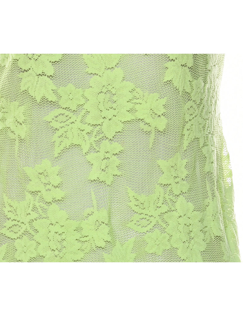 Light Green Y2K Cami Top - XS