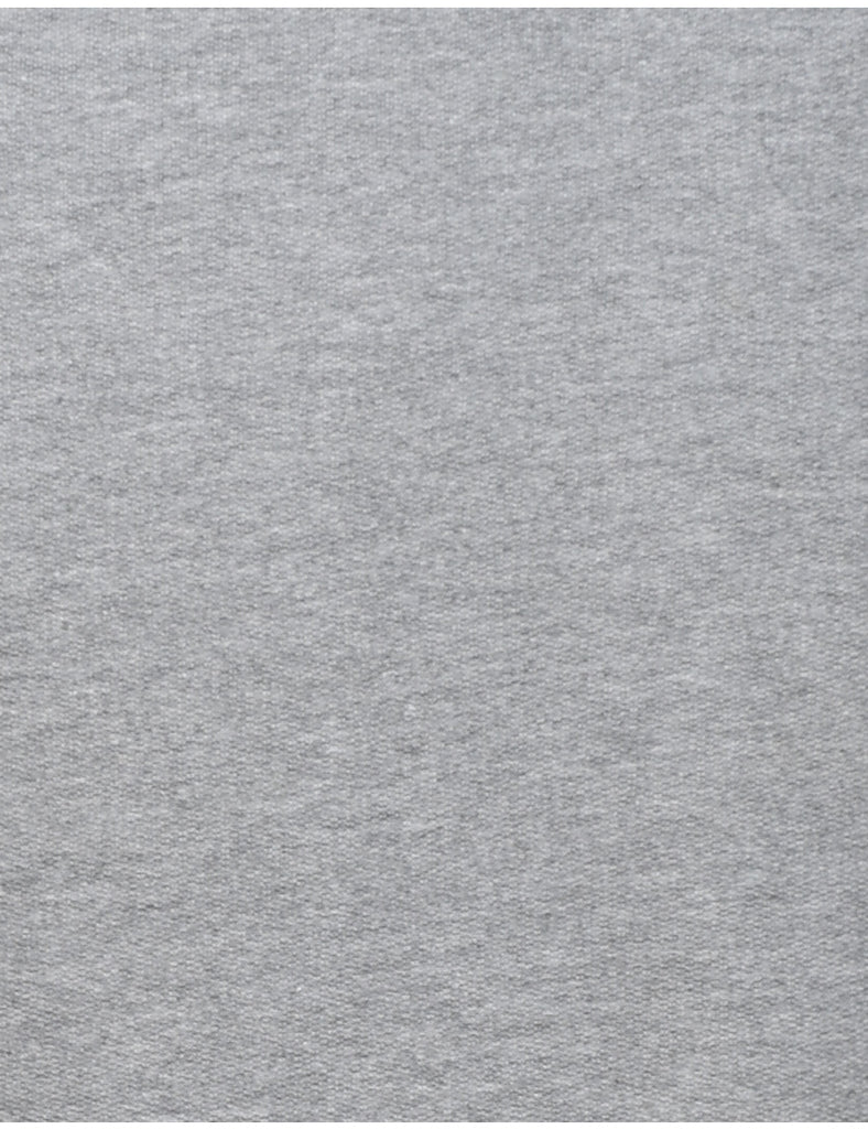 Light Grey Plain Sweatshirt - S