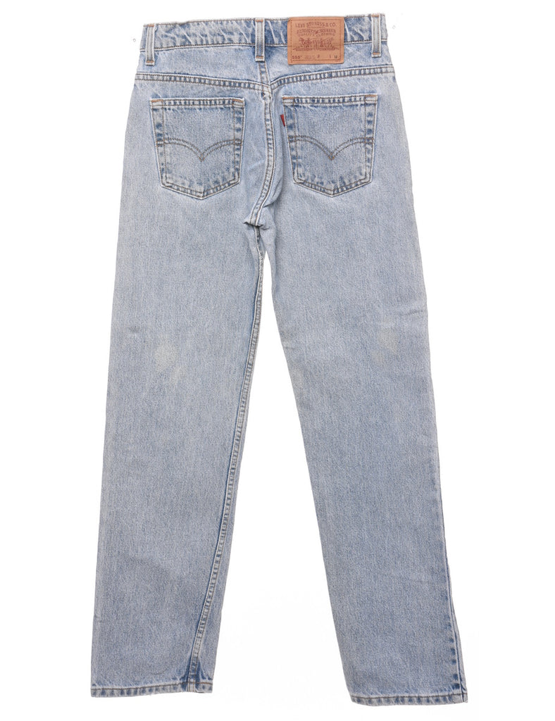 Light Wash 555's Fit Levi's Straight-Fit Jeans - W26 L31