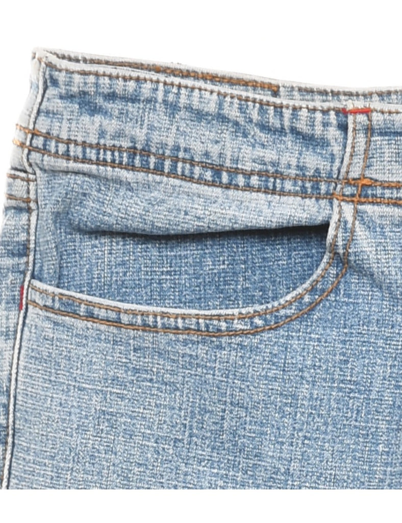 Light Wash Bootcut Jeans - W34 L31
