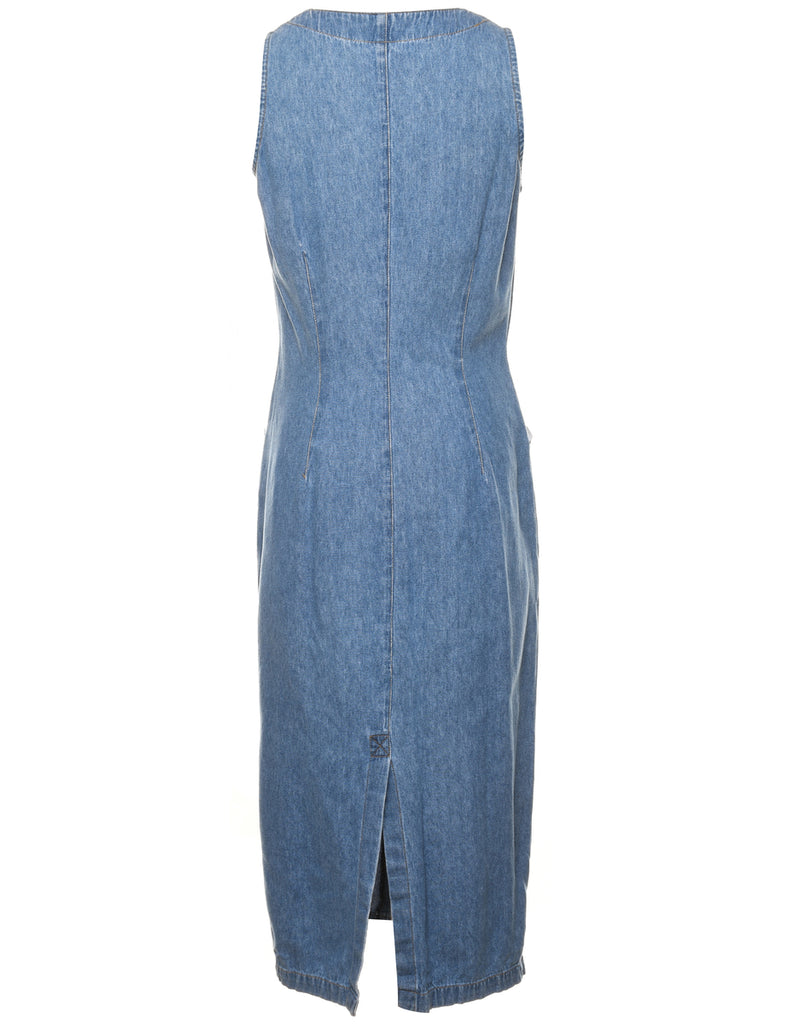Light Wash Denim Dress - M