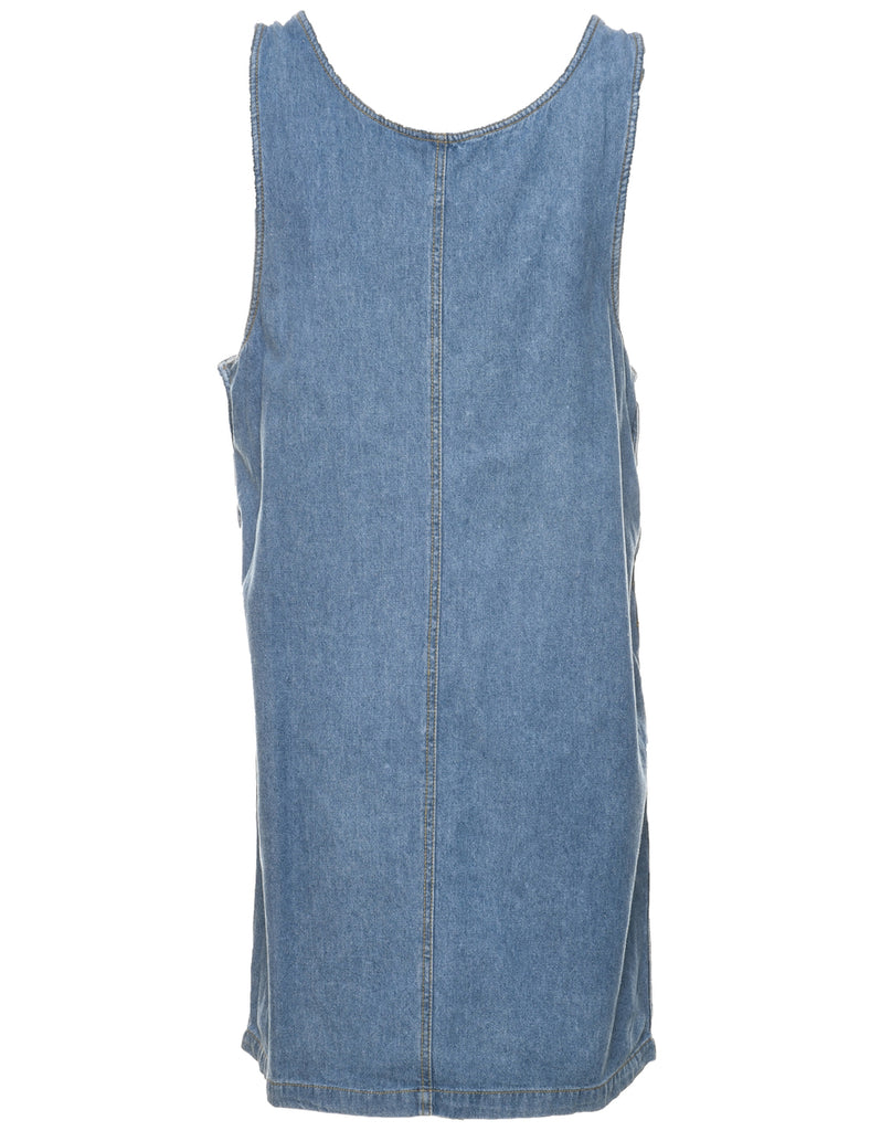 Light Wash Denim Dress - M