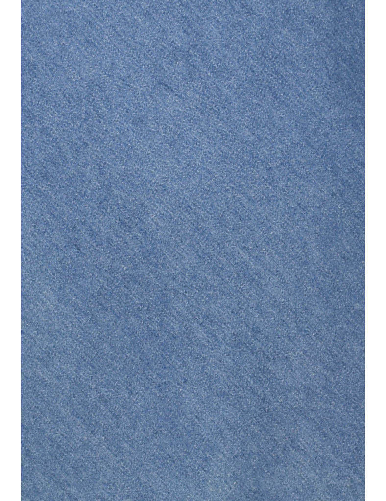 Light Wash Denim Dress - M