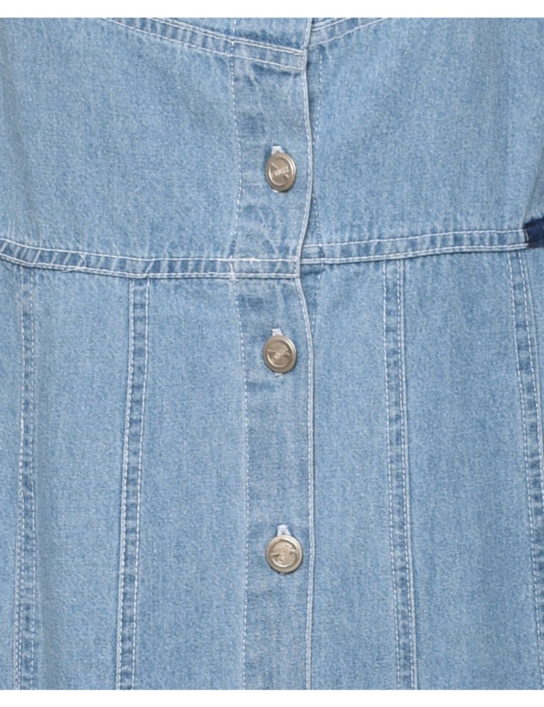 Light Wash Denim Dress - M