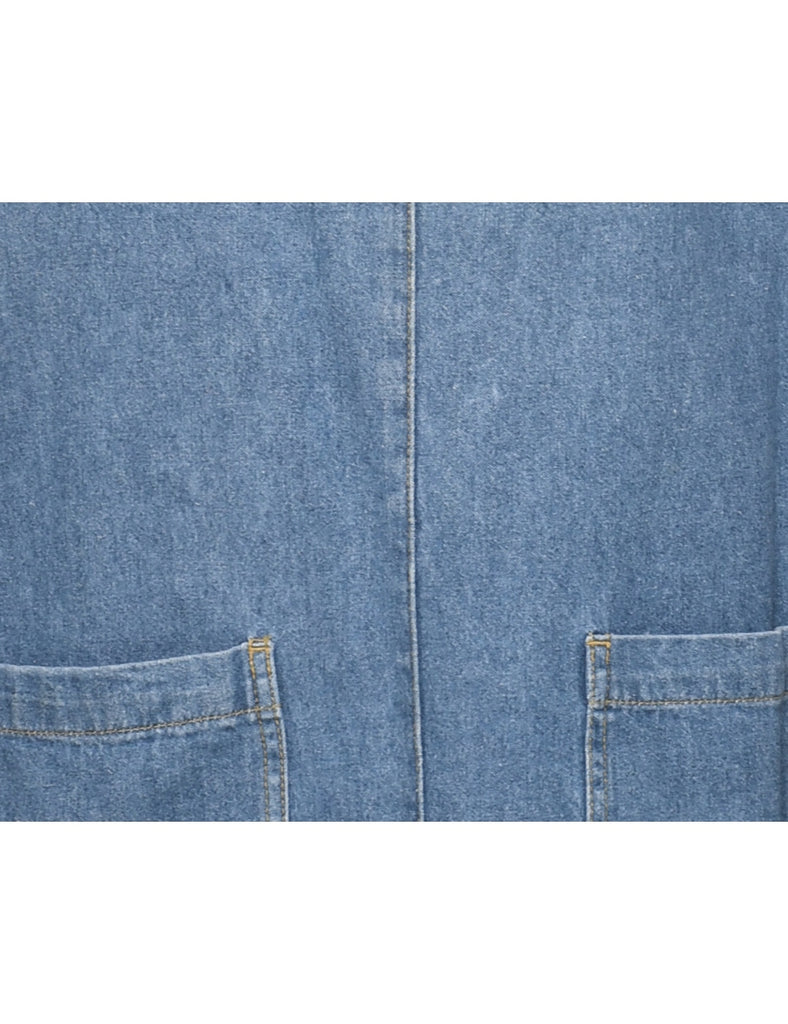 Light Wash Denim Dress - M