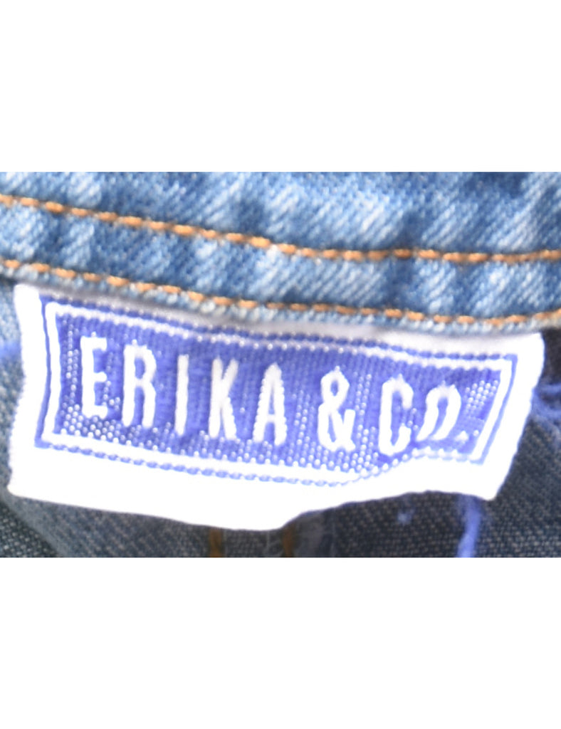 Light Wash Denim Dress - S