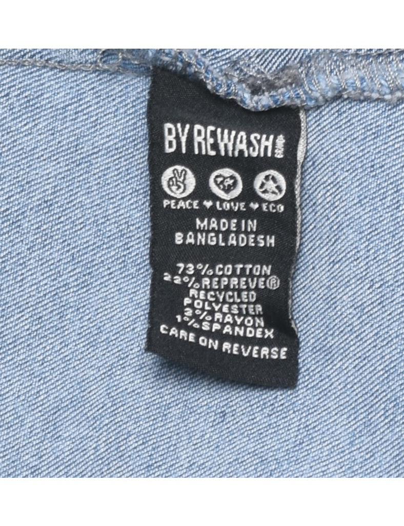 Women's Light Wash Denim Dress Denim, M | Beyond Retro Women's Light Wash Denim Dress Denim, M | Beyond Retro