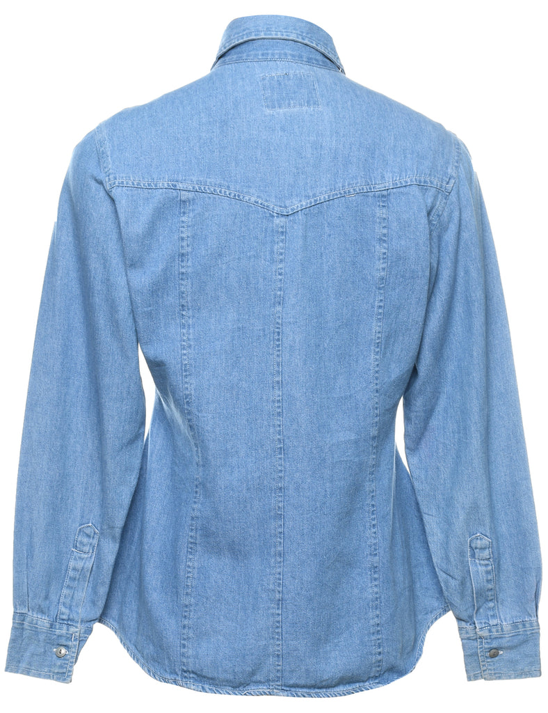 Light Wash Denim Shirt - M