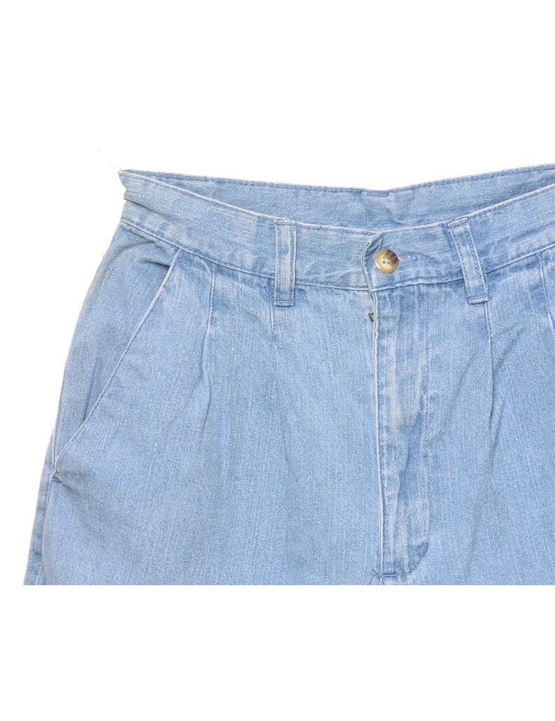 Light Wash Denim Shorts - W25 L5