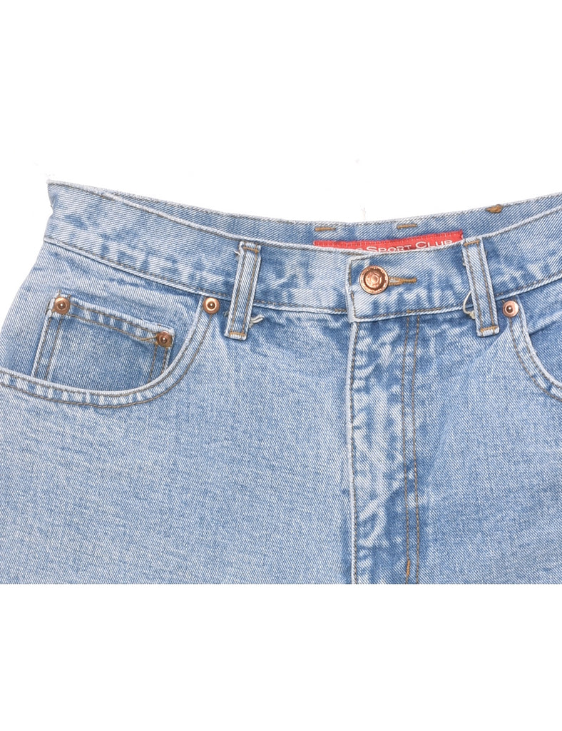 Light Wash Denim Shorts - W28 L4