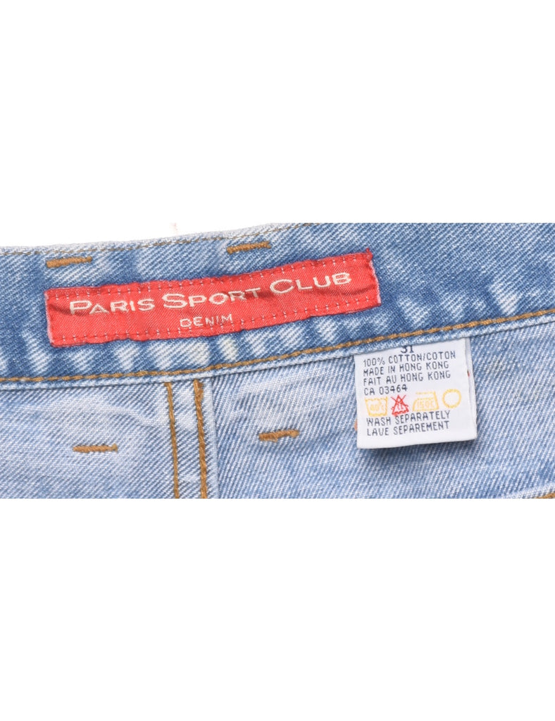 Light Wash Denim Shorts - W28 L4