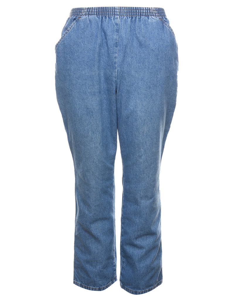 Light Wash Denim Trousers - W28 L28