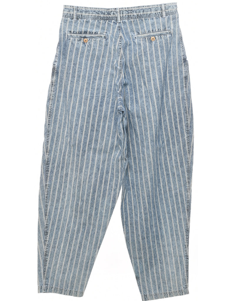 Light Wash Denim Trousers - W32 L32