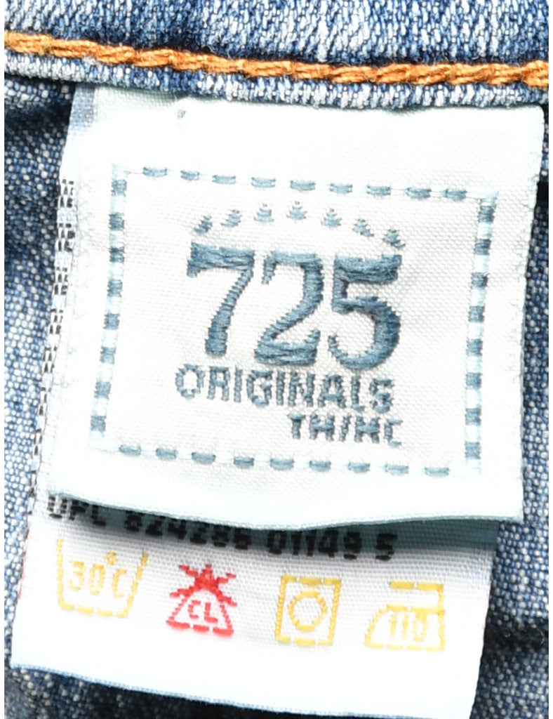 Light Wash Denim Y2K Skirt - M