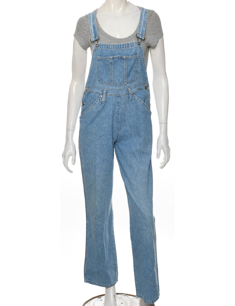 Light Wash Dungarees - W33 L31