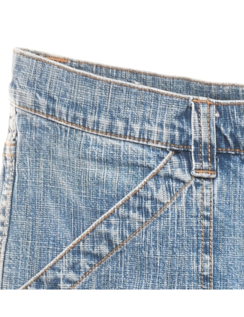 Light Wash Flared Bootcut Jeans - W32 L32