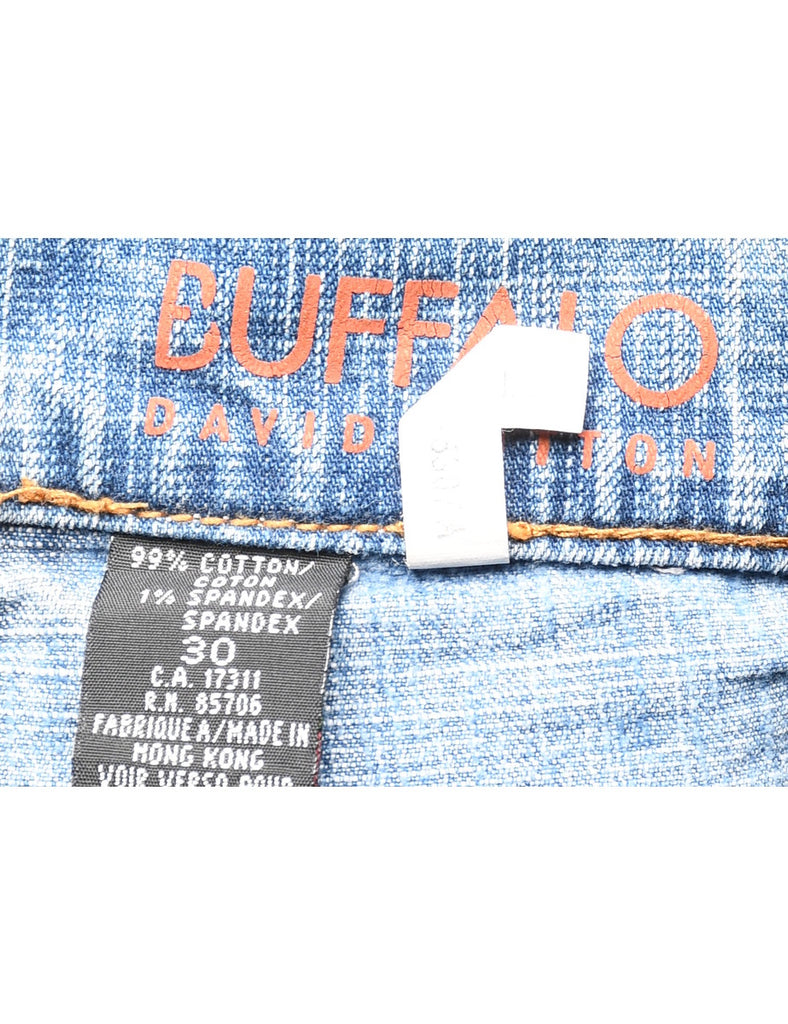 Light Wash Flared Bootcut Jeans - W32 L32