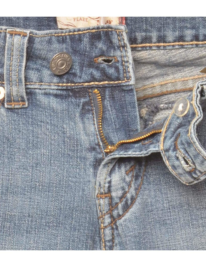Light Wash Flared Levi's Jeans - W36 L30