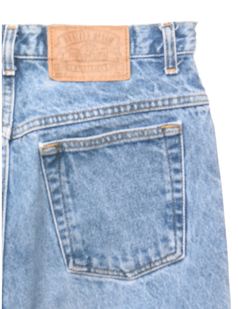 Light Wash  High Waist Tapered Jeans - W28 L29