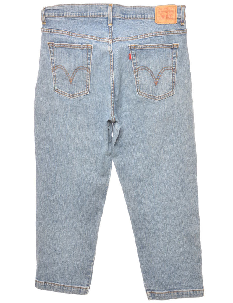 Light Wash Levi's Tapered Jeans - W34 L25