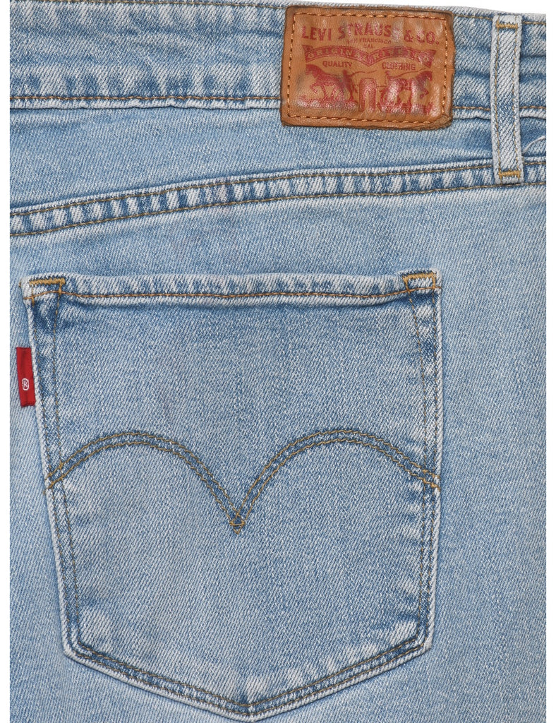 Light Wash Skinny Fit Levi's Jeans - W32 L34