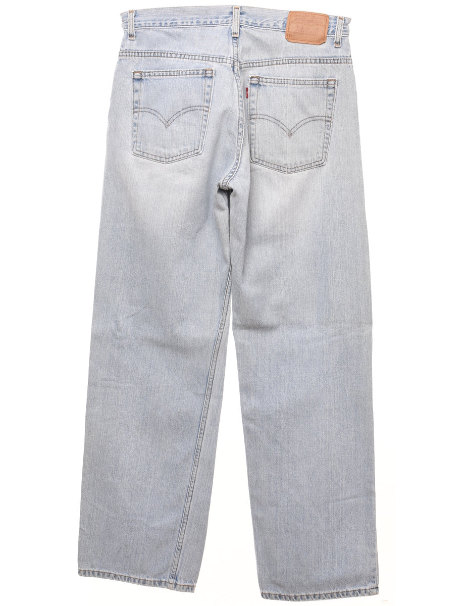 Women's Levi's Light Wash Straight-Fit Low Rise Levi's Jeans Denim