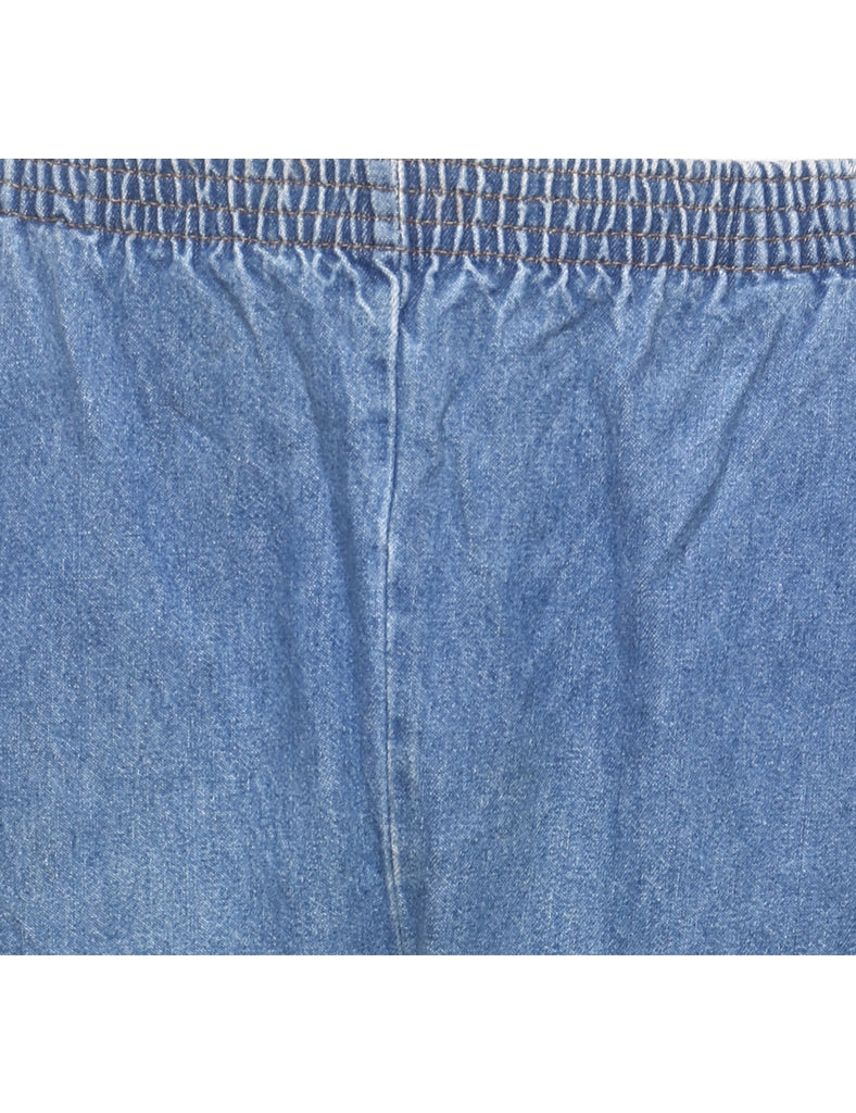 Light Wash Tapered Denim Trousers - W28 L29