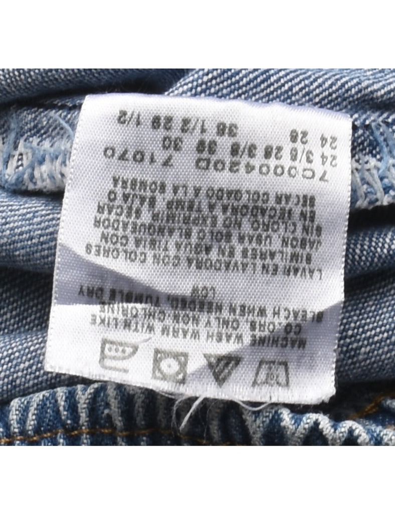 Light Wash Tapered Denim Trousers - W28 L29