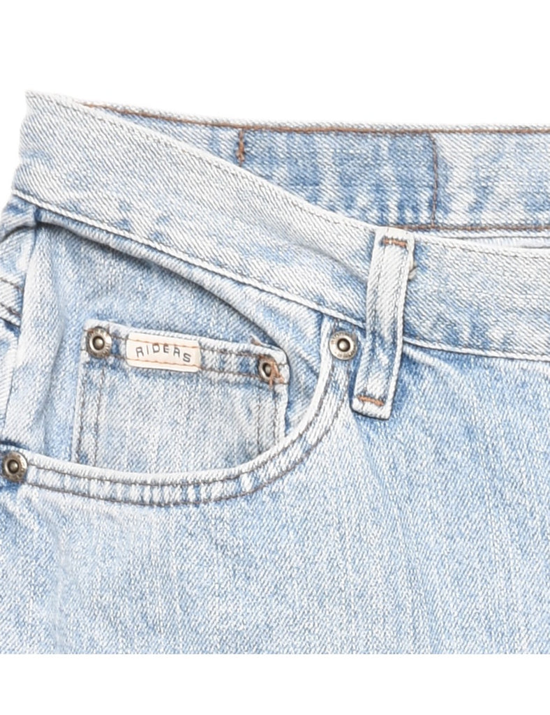 Light Wash Tapered Jeans - W32 L29