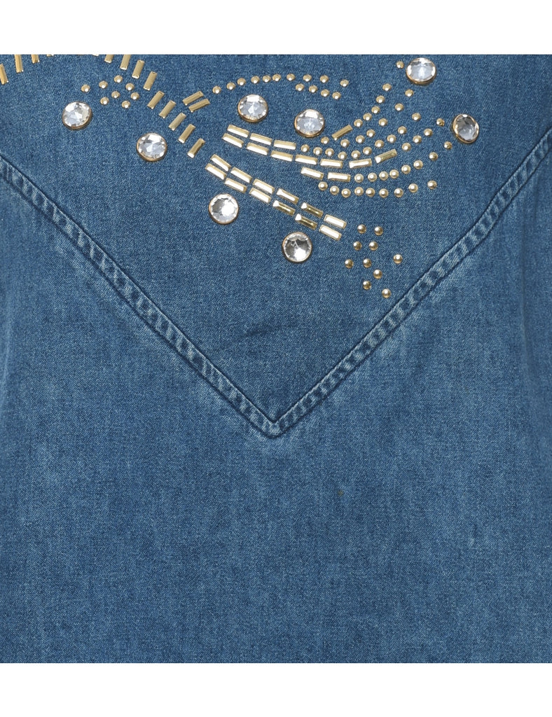 Light Wash Top - M