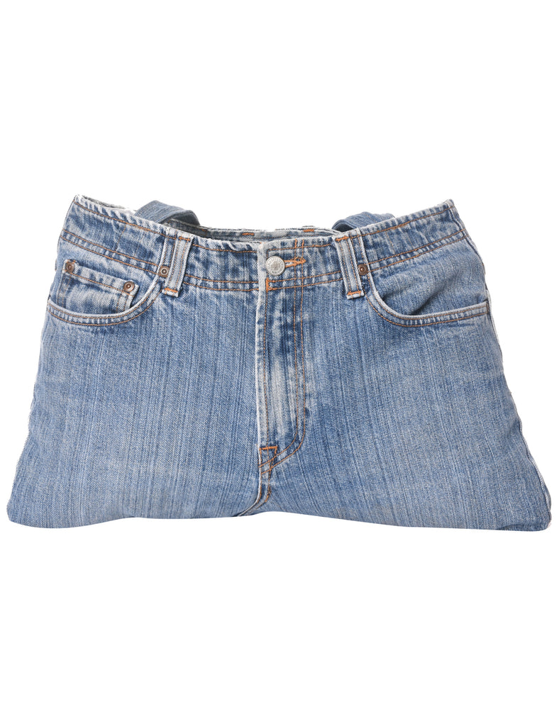Light WashY2K Denim Handbag - M