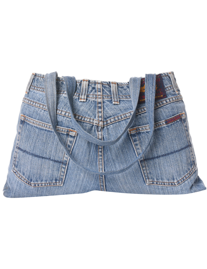 Light WashY2K Denim Handbag - M