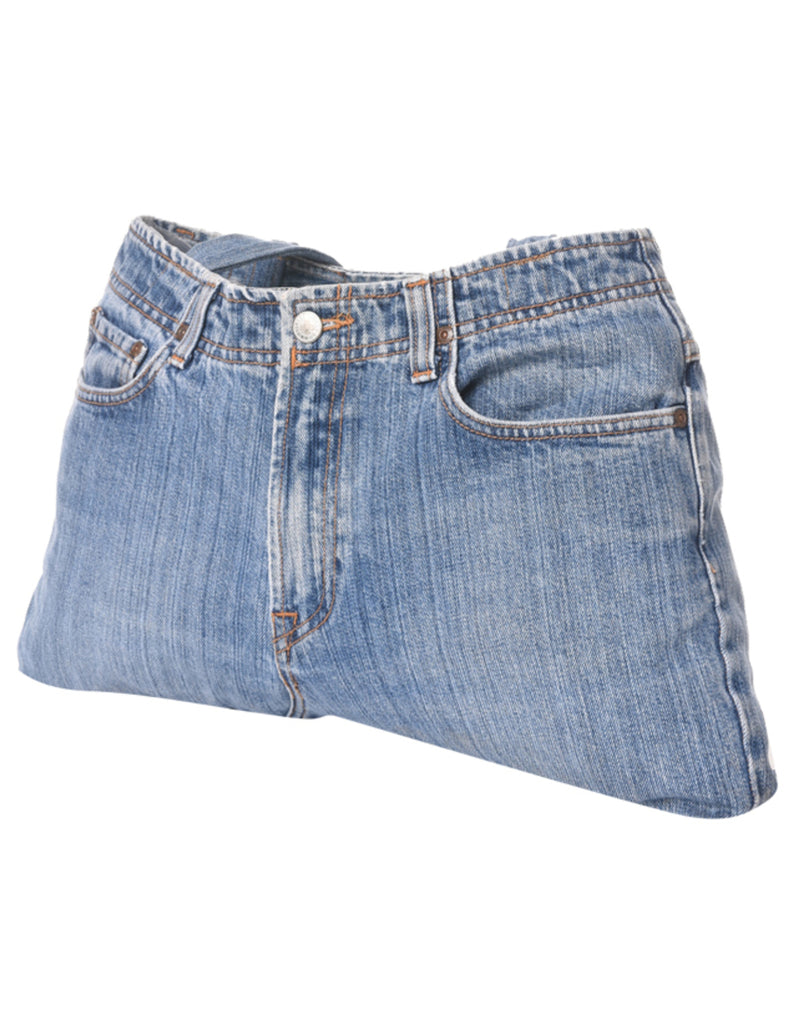 Light WashY2K Denim Handbag - M