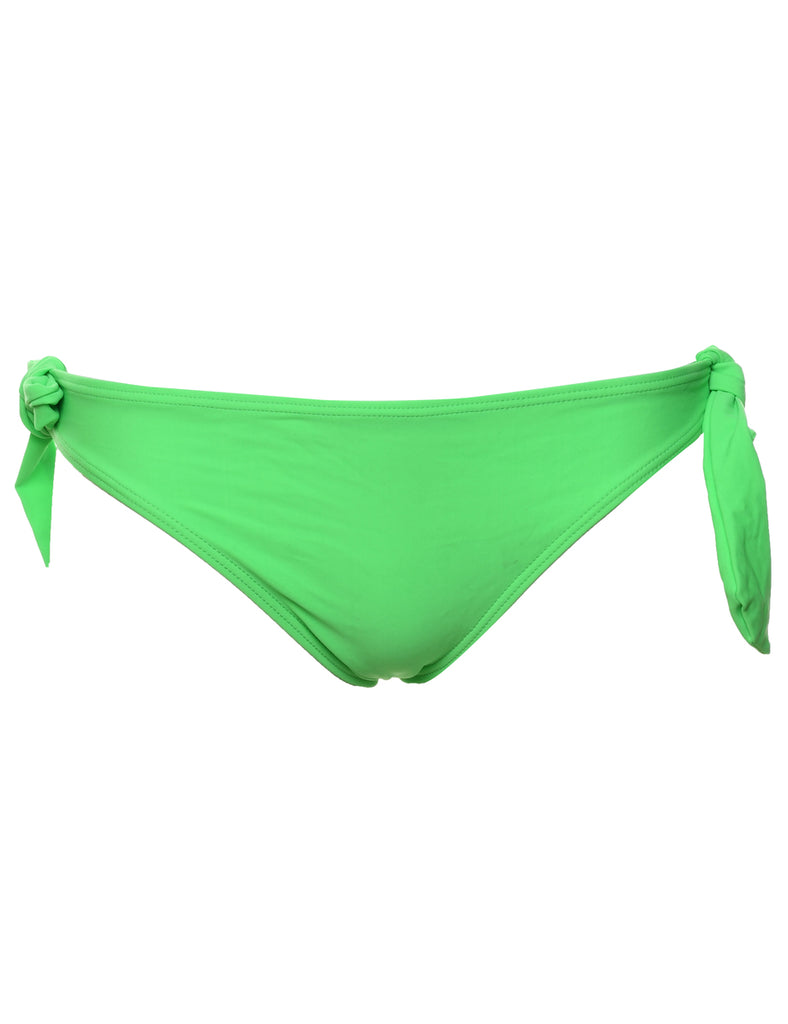 Lime Green Bikini Bottoms - M